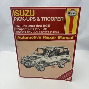 Isuzu Pick-ups & Trooper 1981 thru 1991 (Haynes)